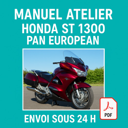 Manuel atelier honda 1300 - atelier, st